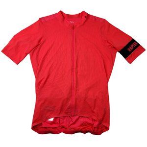 Rapha mens Pink and Black Cycling  Proteam Jersey size Large